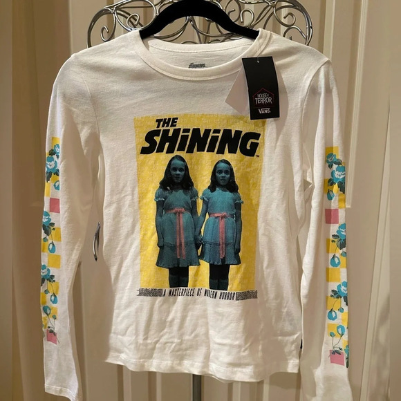 Vans The Shining long sleeve T-shirt House of Terror collection size XS NWT - Picture 2 of 7